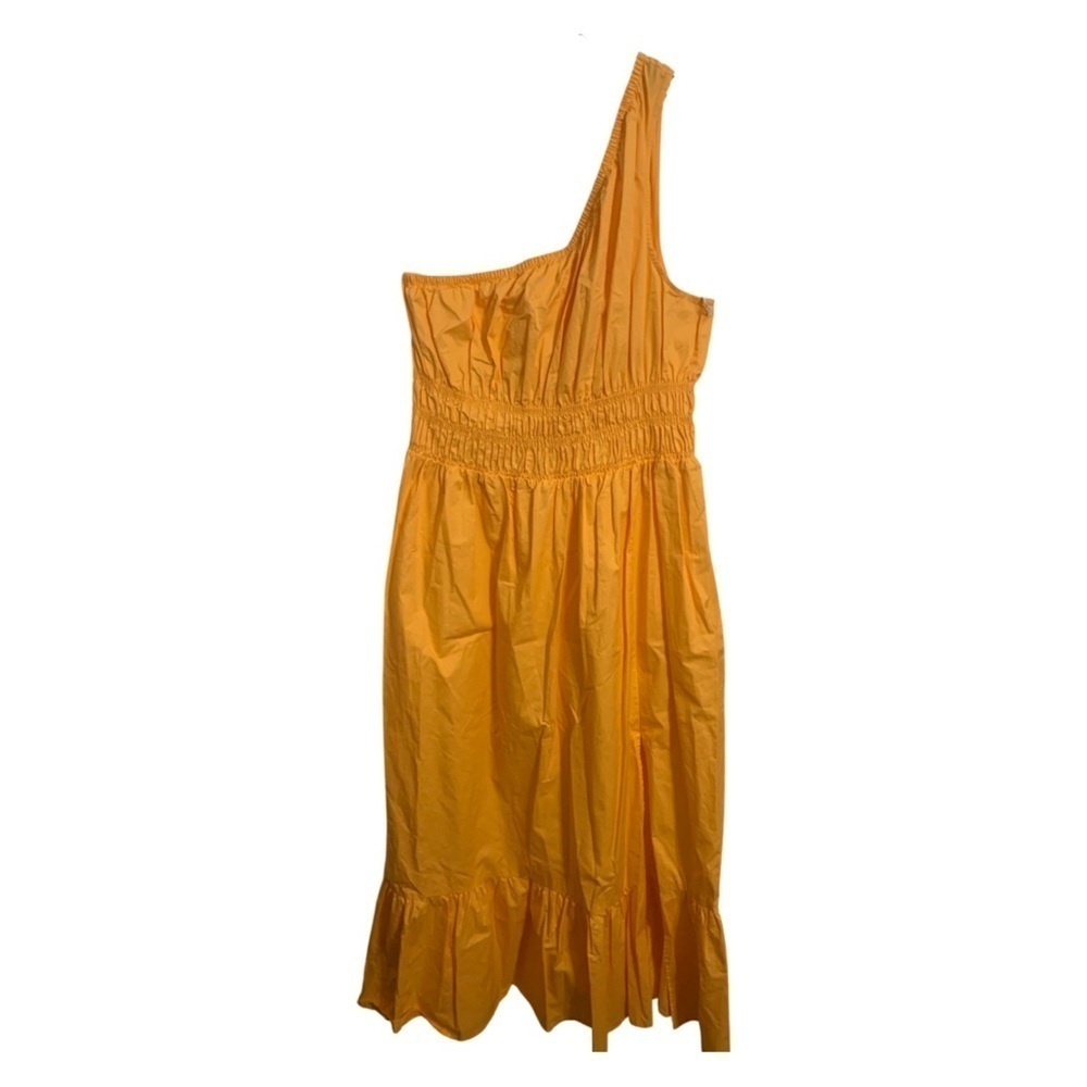A.N.A Orange Cold Shoulder dress - Picture 8 of 11